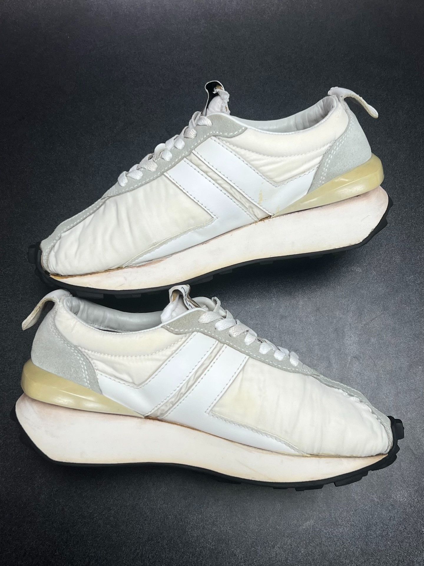 Lanvin Lanvin Casual White Lowtop Sneakers 6 Men Size US 6 / EU 39 - 6 Thumbnail