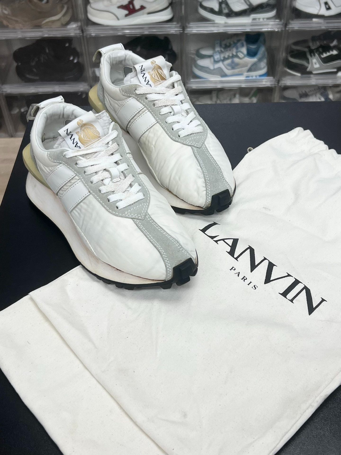 Lanvin Lanvin Casual White Lowtop Sneakers 6 Men Size US 6 / EU 39 - 9 Thumbnail