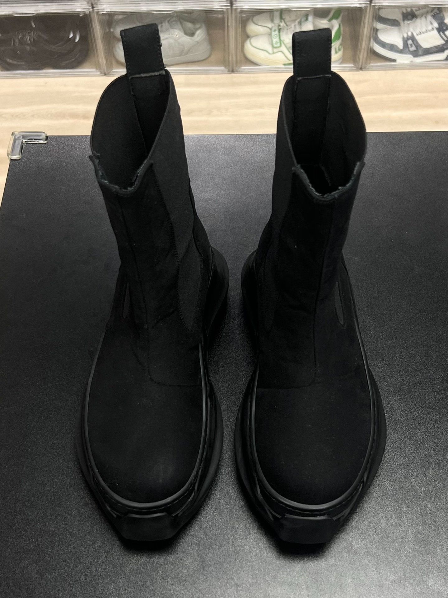 Rick Owens Rick Owens Black Boots us_8 Women Size US 8 / IT 38 - 3 Thumbnail