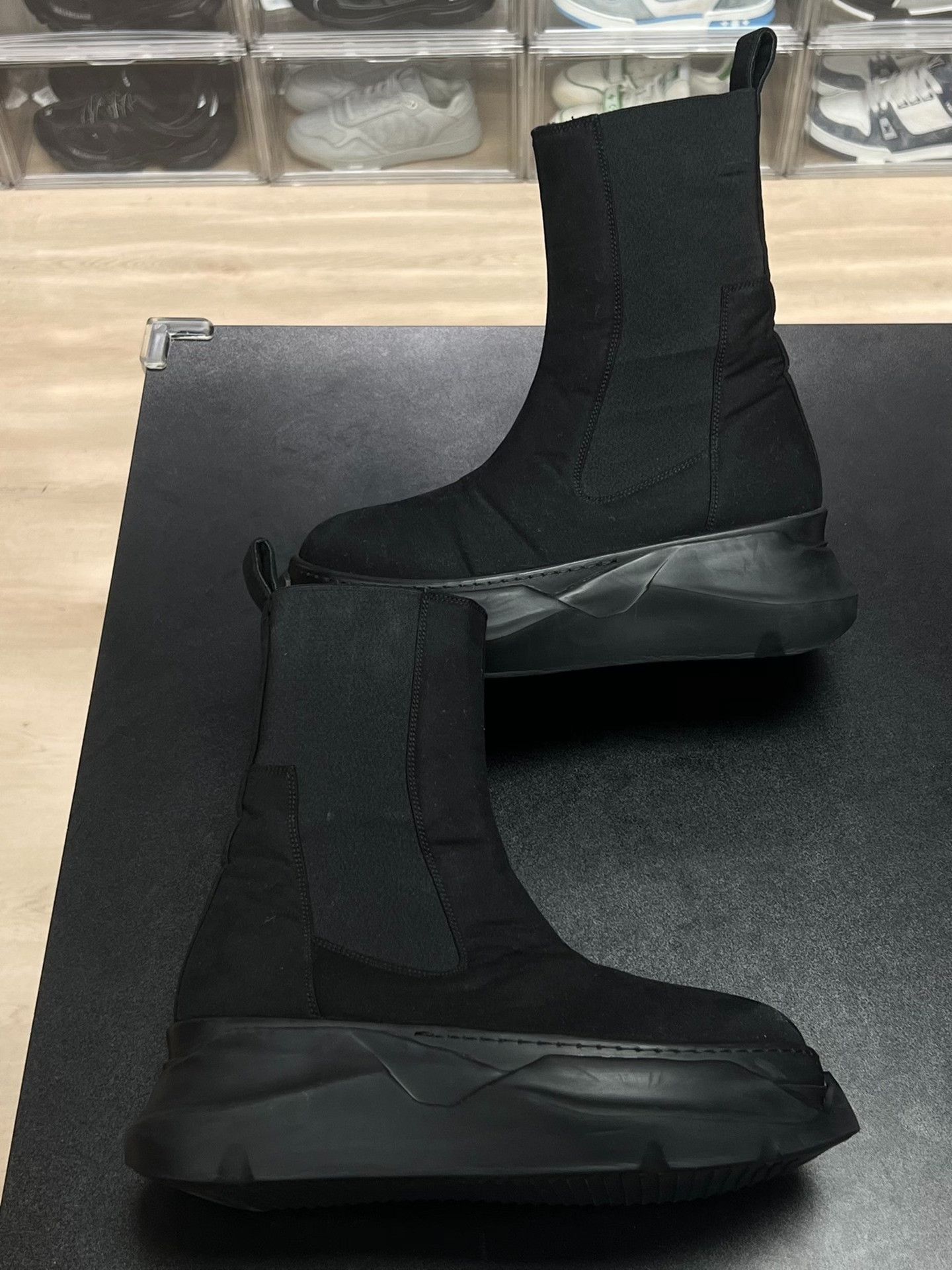 Rick Owens Rick Owens Black Boots us_8 Women Size US 8 / IT 38 - 4 Thumbnail