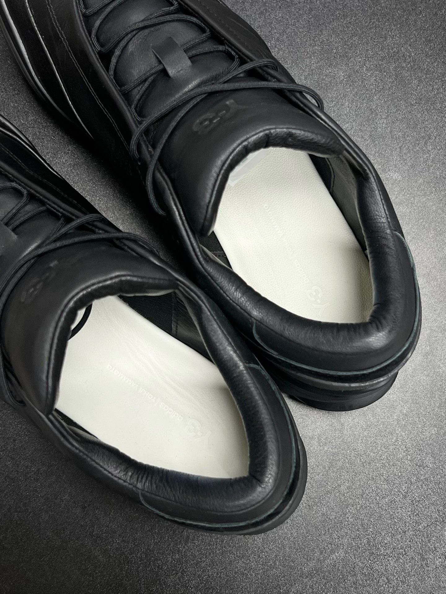 Y-3 Y-3 Casual Black Lowtop Sneakers 10 Men Size US 10 / EU 43 - 4 Thumbnail