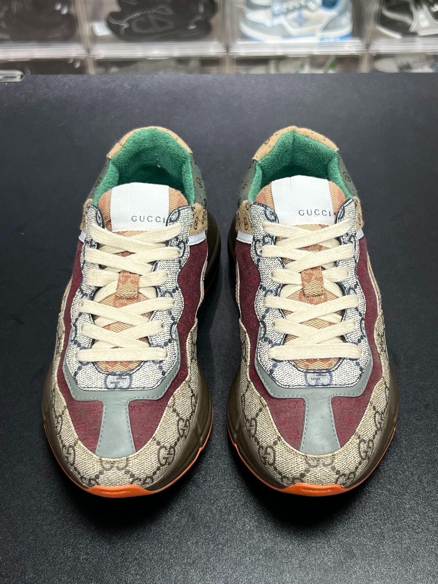 Gucci Gucci Brown Lowtop Sneakers us_5-5 Women Size US 5.5 / IT 35.5 - 2 Thumbnail