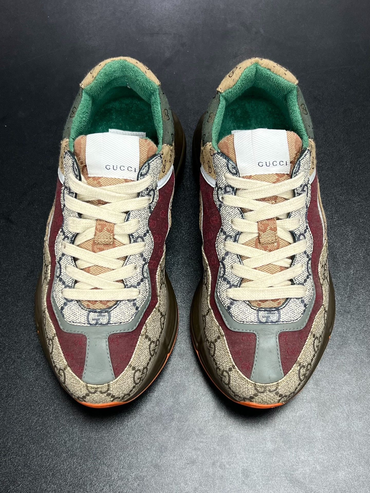 Gucci Gucci Brown Lowtop Sneakers us_5-5 Women Size US 5.5 / IT 35.5 - 3 Thumbnail