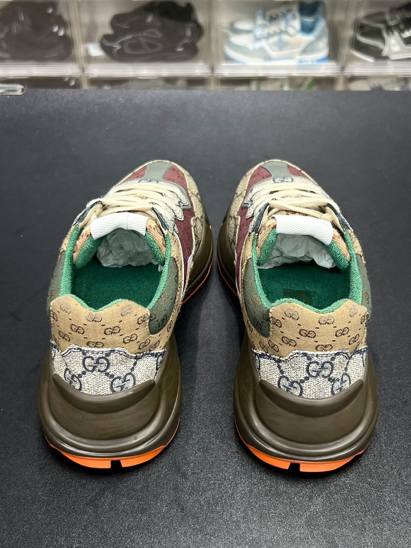Gucci Gucci Brown Lowtop Sneakers us_5-5 Women Size US 5.5 / IT 35.5 - 7 Thumbnail