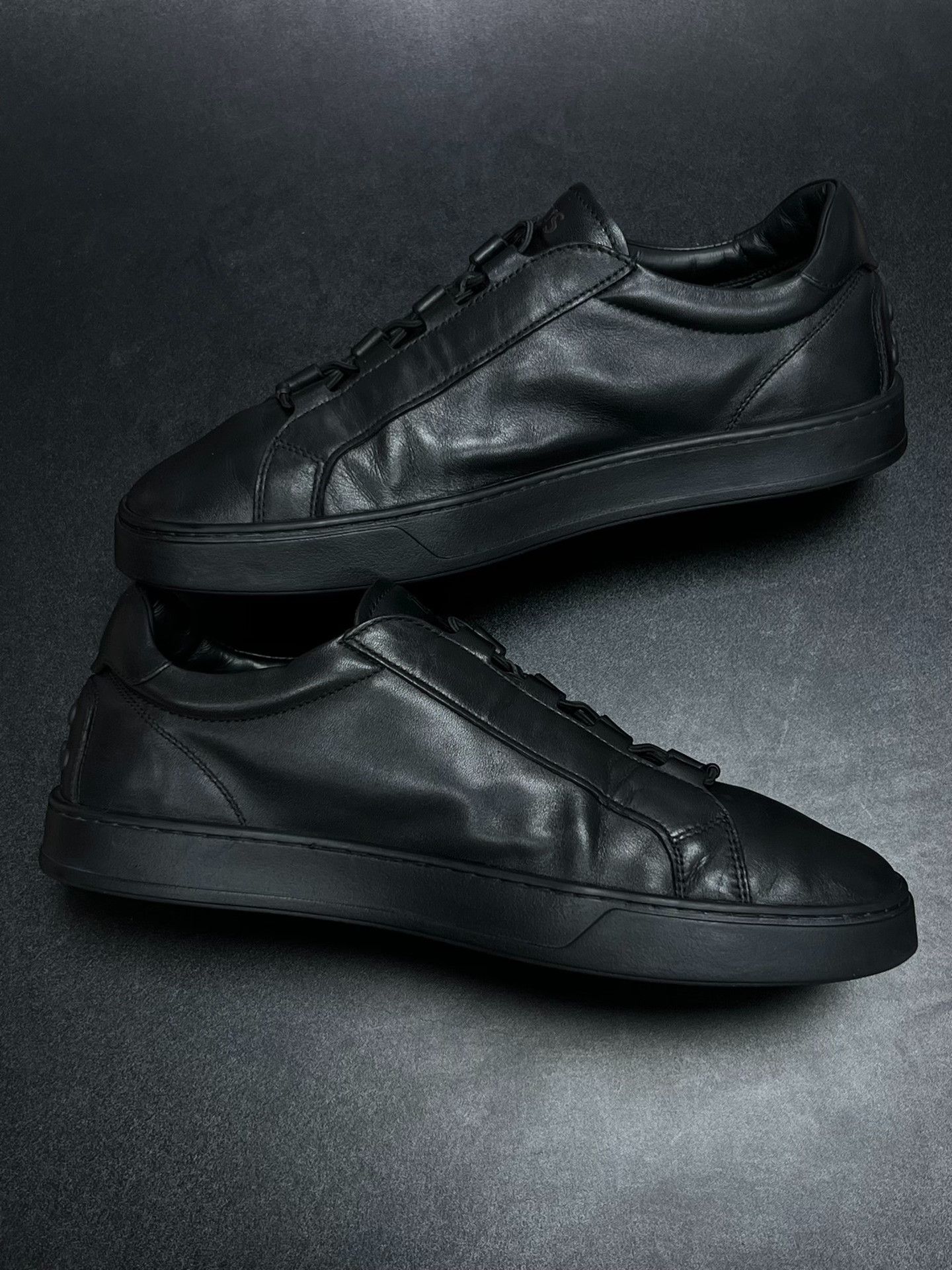 Tod's Tod's Leather Lowtop Sneakers 9.5 Men Size US 9.5 / EU 42-43 - 6 Thumbnail