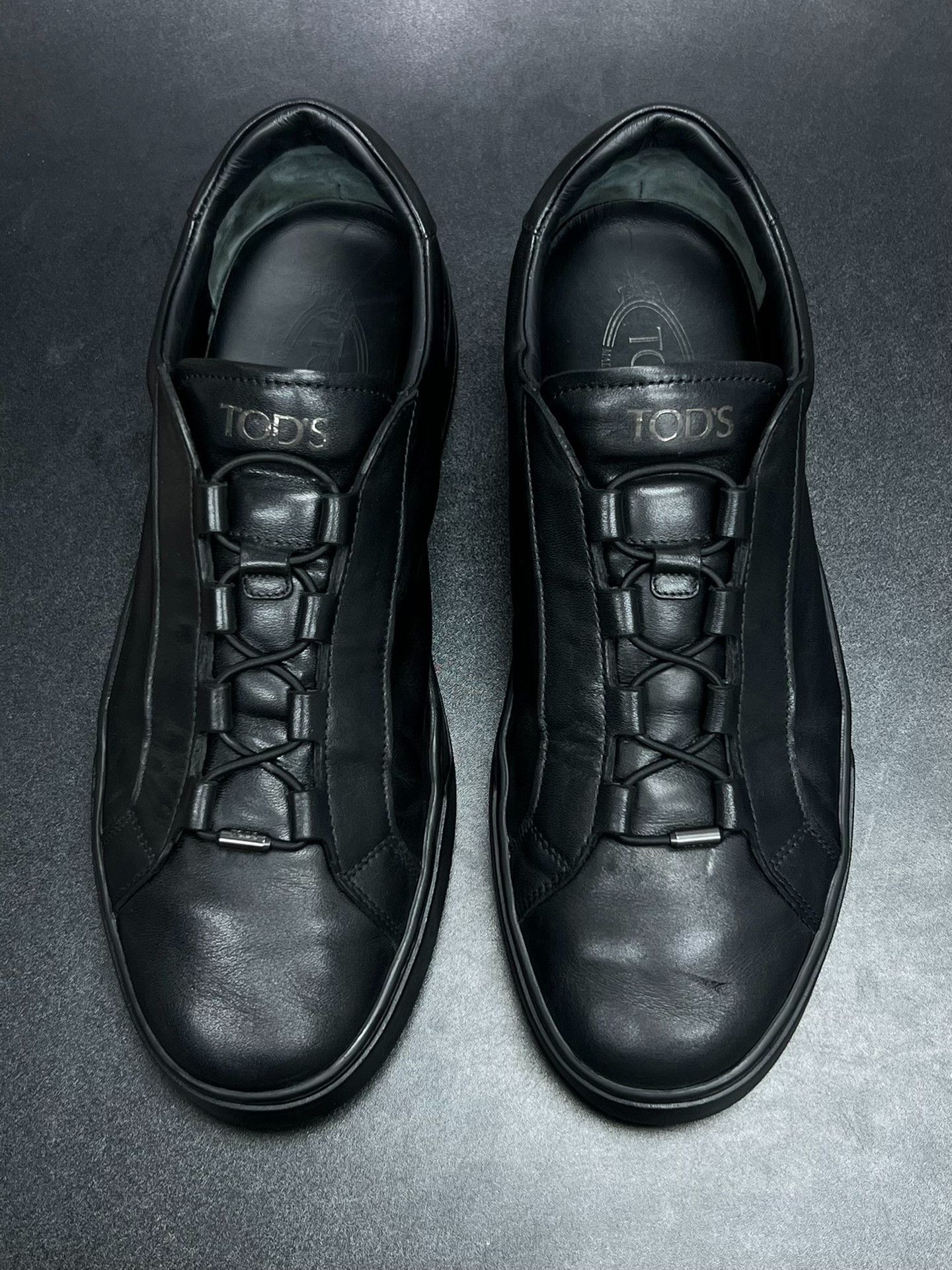 Tod's Tod's Leather Lowtop Sneakers 9.5 Men Size US 9.5 / EU 42-43 - 3 Thumbnail