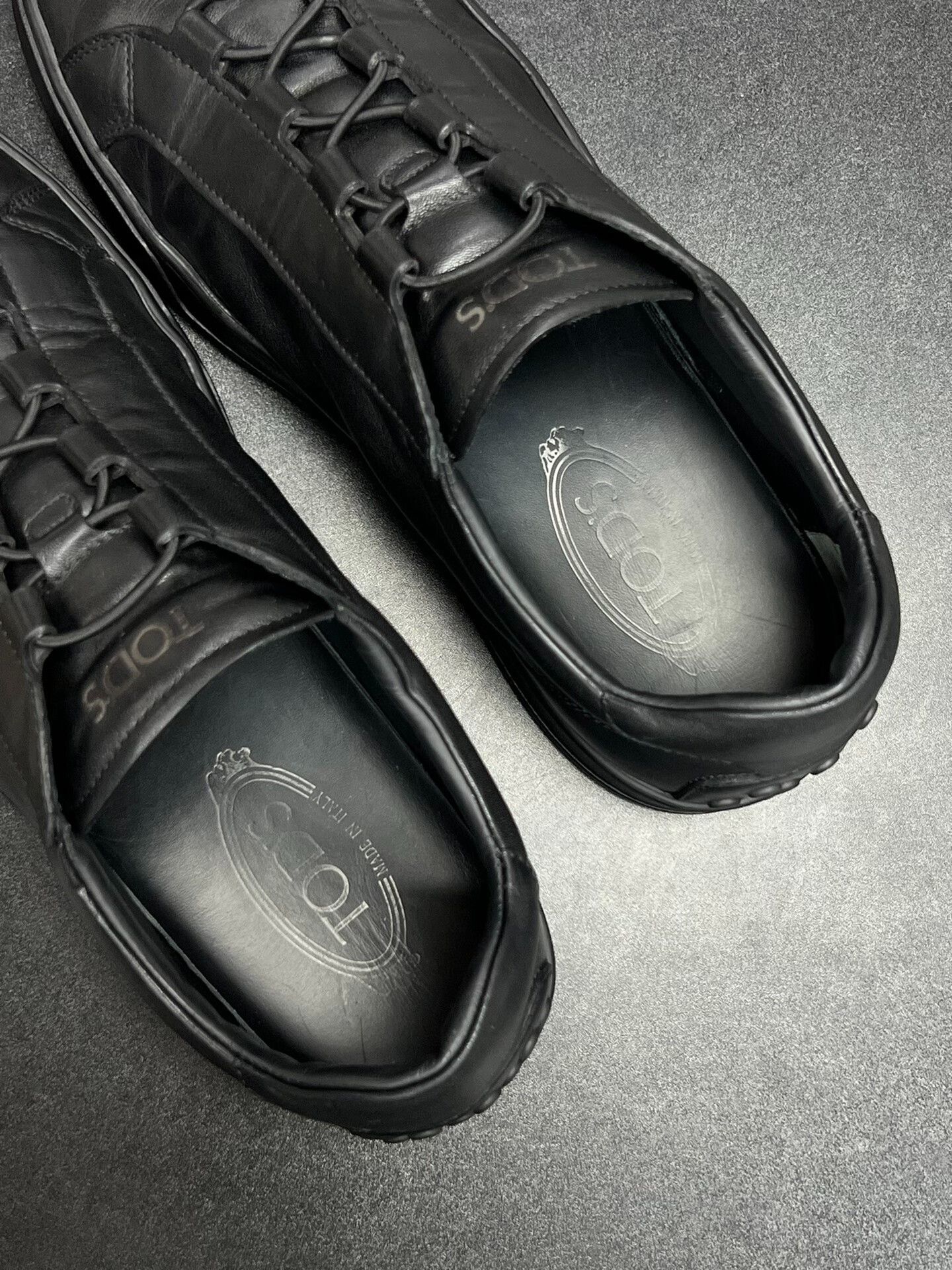 Tod's Tod's Leather Lowtop Sneakers 9.5 Men Size US 9.5 / EU 42-43 - 4 Thumbnail