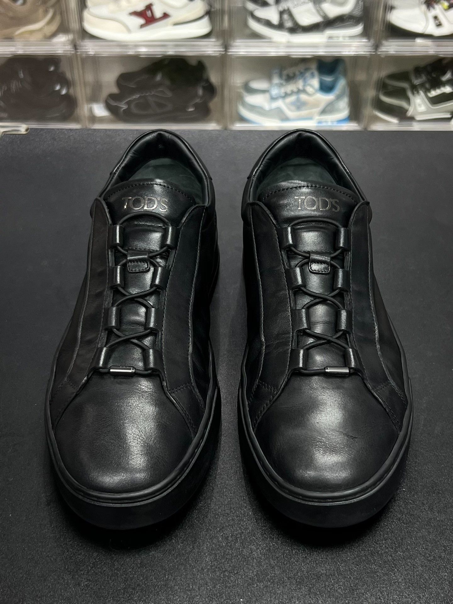 Tod's Tod's Leather Lowtop Sneakers 9.5 Men Size US 9.5 / EU 42-43 - 2 Thumbnail