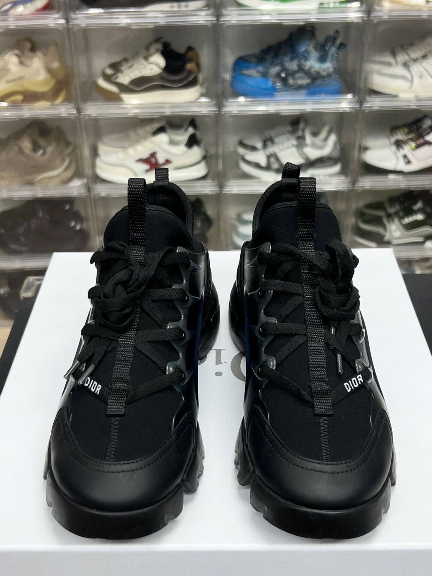 Dior Dior Black Lowtop Sneakers us_7-5 Women Size US 7.5 / IT 37.5 - 2 Thumbnail
