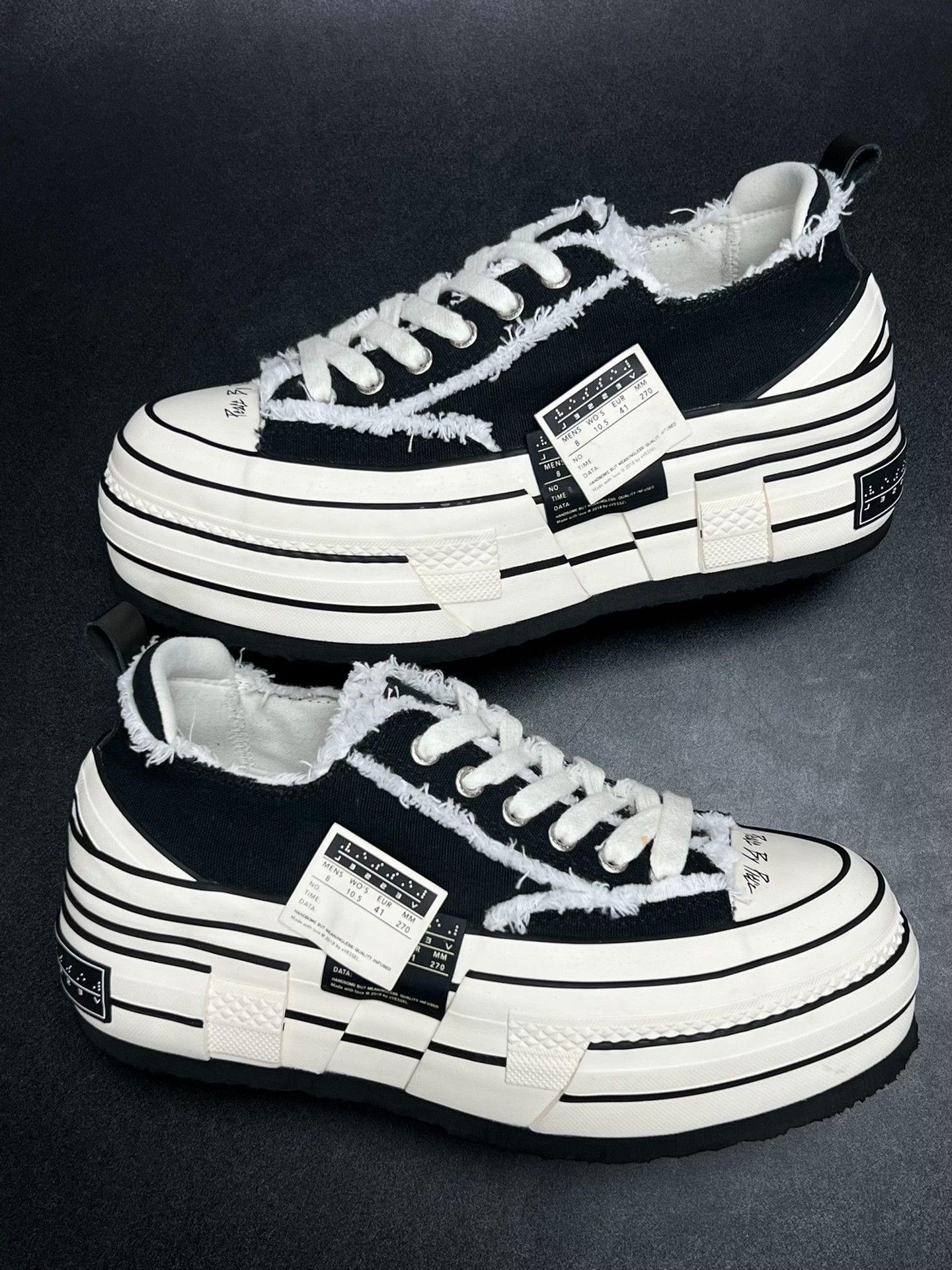 Yohji Yamamoto Yohji Yamamoto Black Lowtop Sneakers 8 Men Size US 8 / EU 41 - 5 Thumbnail