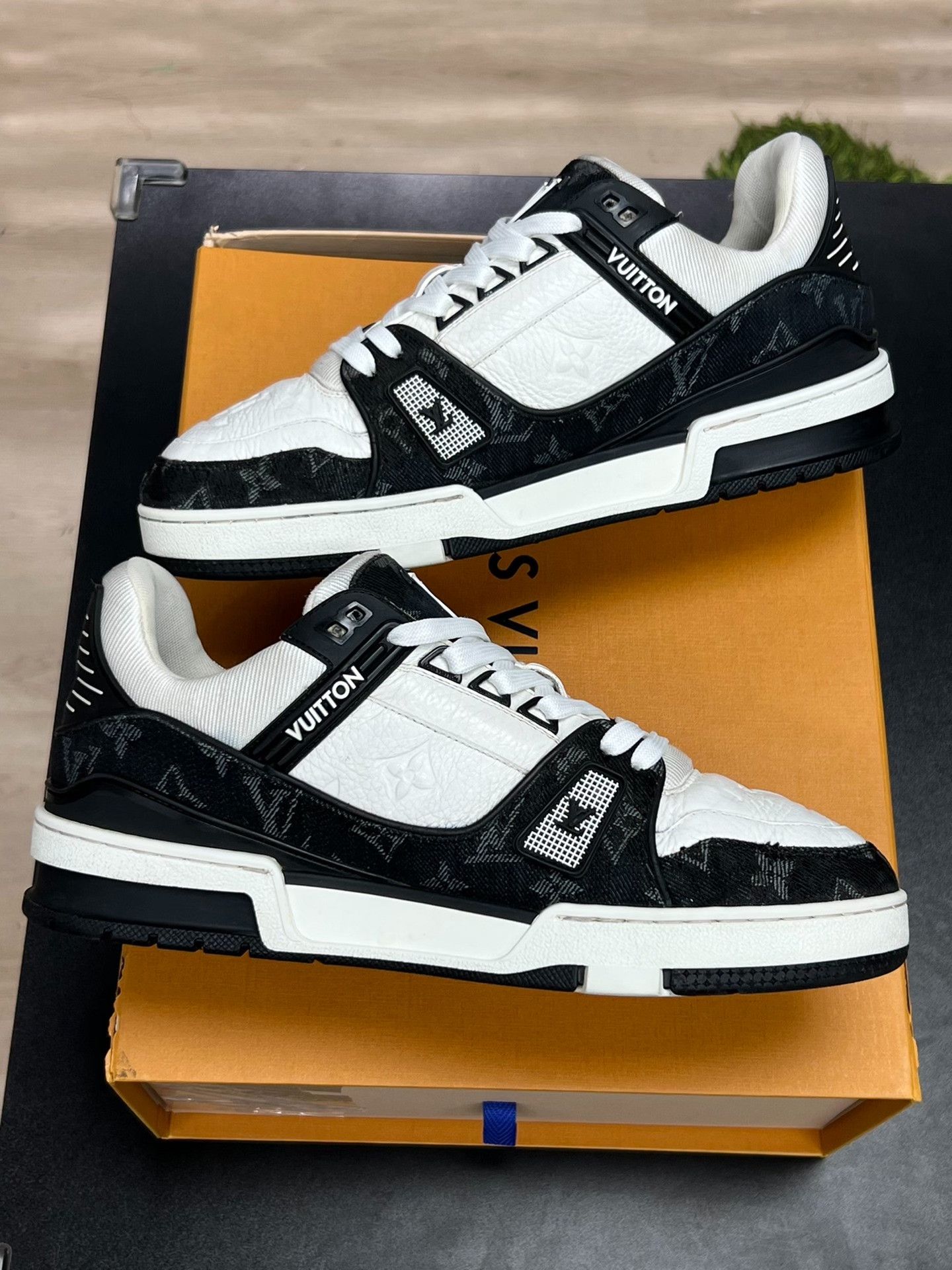 Louis Vuitton Louis Vuitton Training Denim Black Lowtop Sneakers 8.5 Men Size US 8.5 / EU 41-42 - 6 Thumbnail