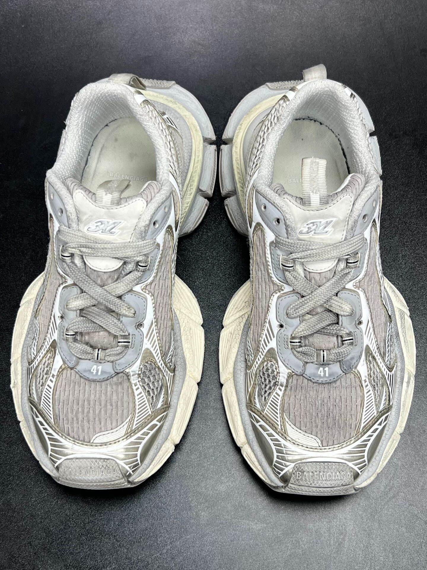 Balenciaga Balenciaga White Lowtop Sneakers 8 Men Size US 8 / EU 41 - 3 Thumbnail