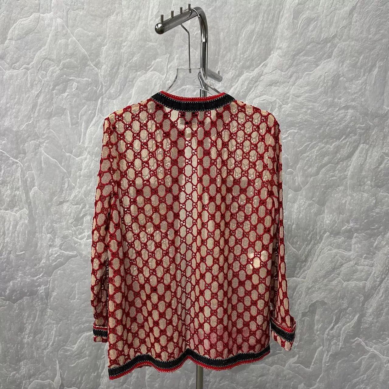 Gucci Gucci GG Monogram Lace Cardigan Jacket Size 40 Size S / US 4 / IT 40 - 5 Thumbnail