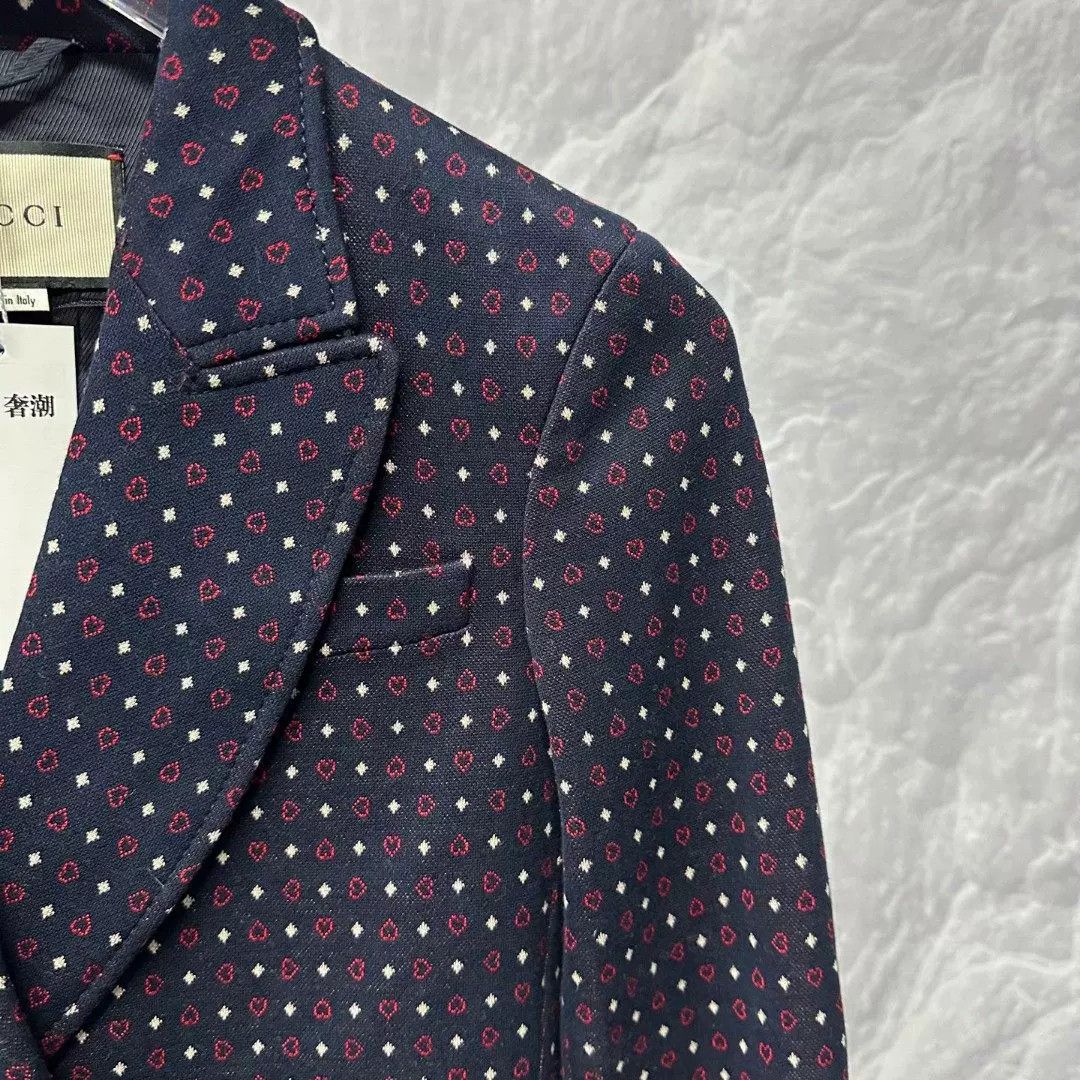 Gucci Gucci Heart Print Blazer IT 36 Size XS / US 0-2 / IT 36-38 - 4 Thumbnail