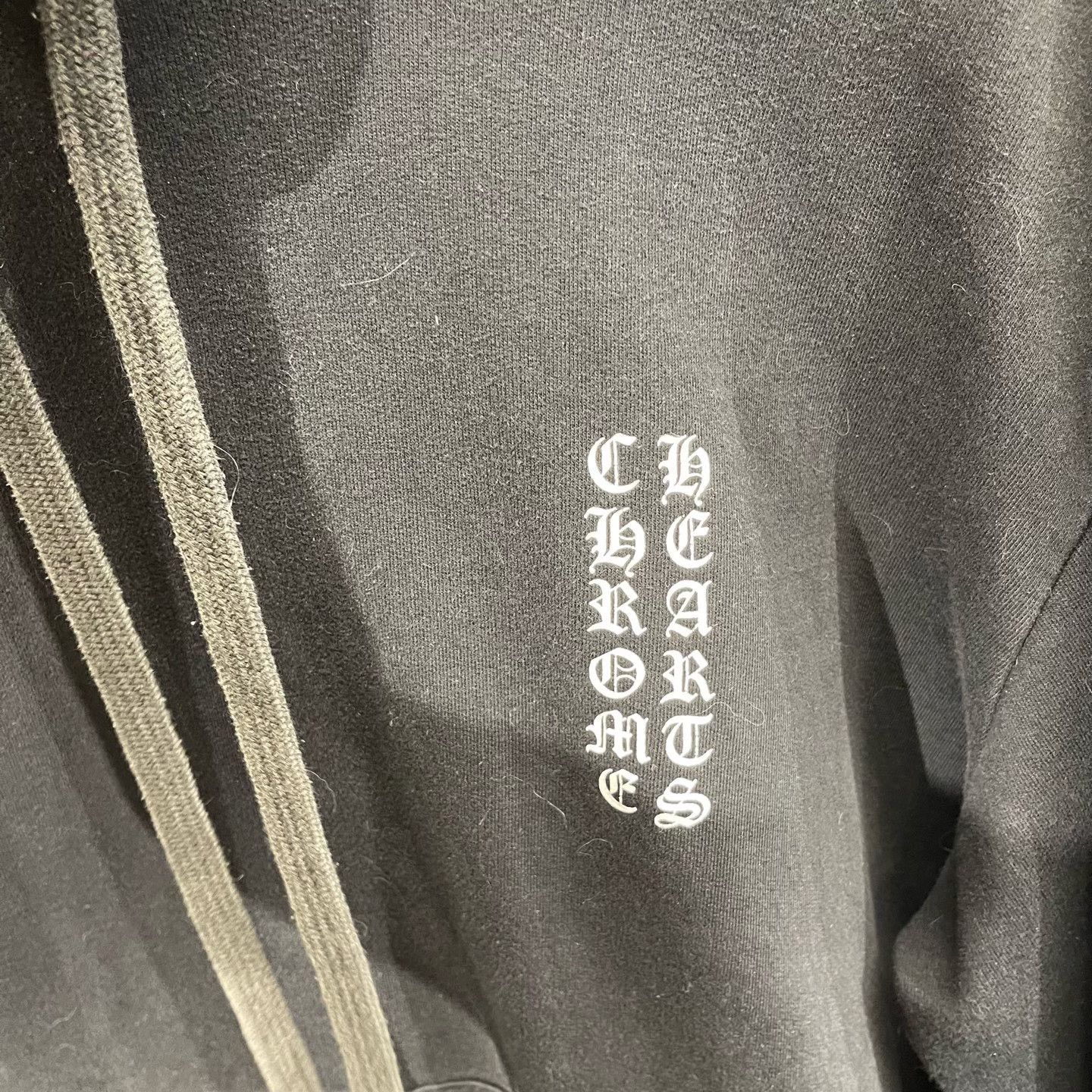 Chrome Hearts Chrome Hearts Logo Print Hoodie Black L Size US L / EU 52-54 / 3 - 5 Thumbnail