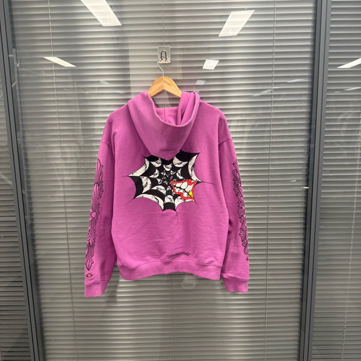 Chrome Hearts Chrome Hearts Matty Boy Spider Web Hoodie M Size US M / EU 48-50 / 2 - 2 Thumbnail