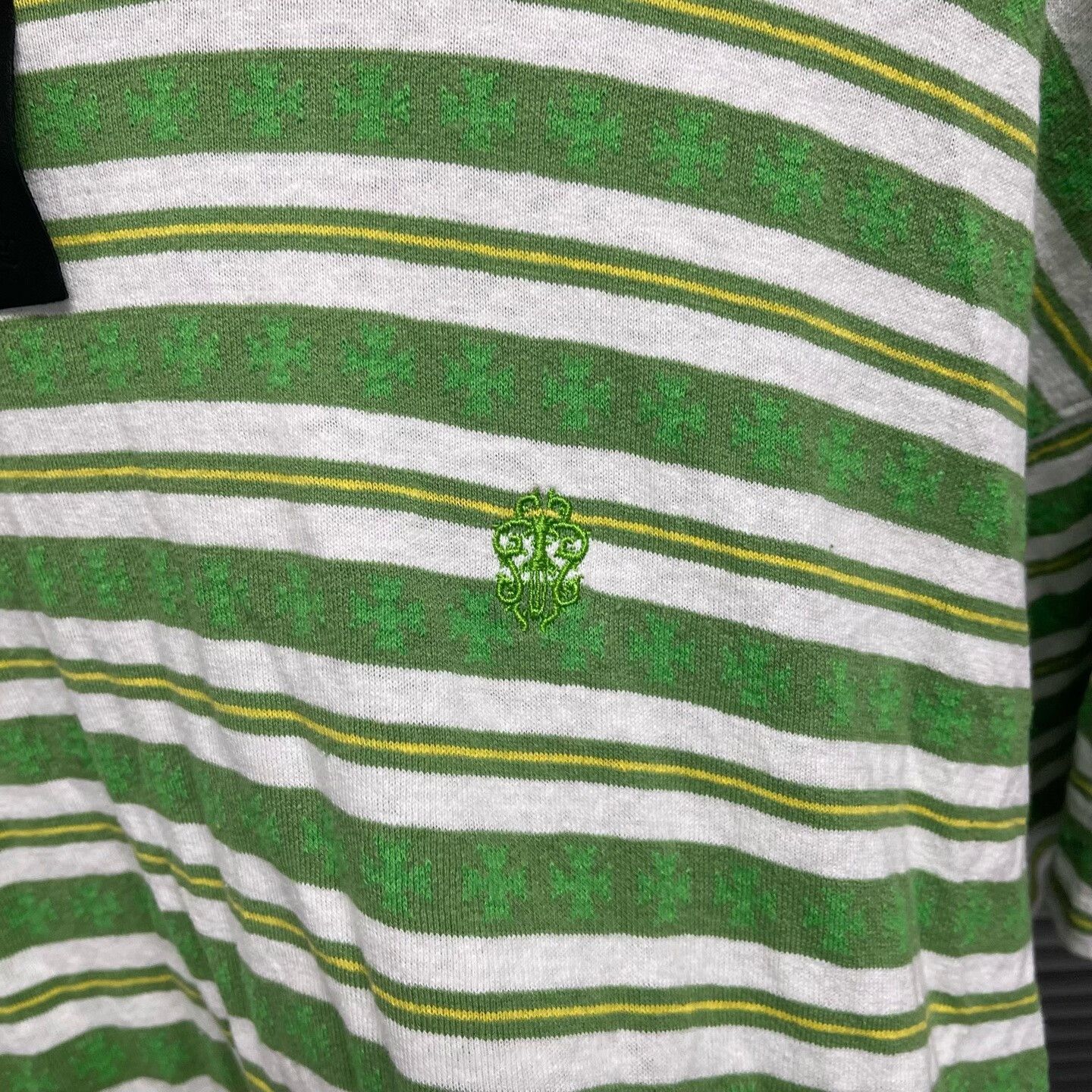 Chrome Hearts Chrome Hearts Striped Dagger Embroidery T-Shirt M Size US M / EU 48-50 / 2 - 5 Thumbnail
