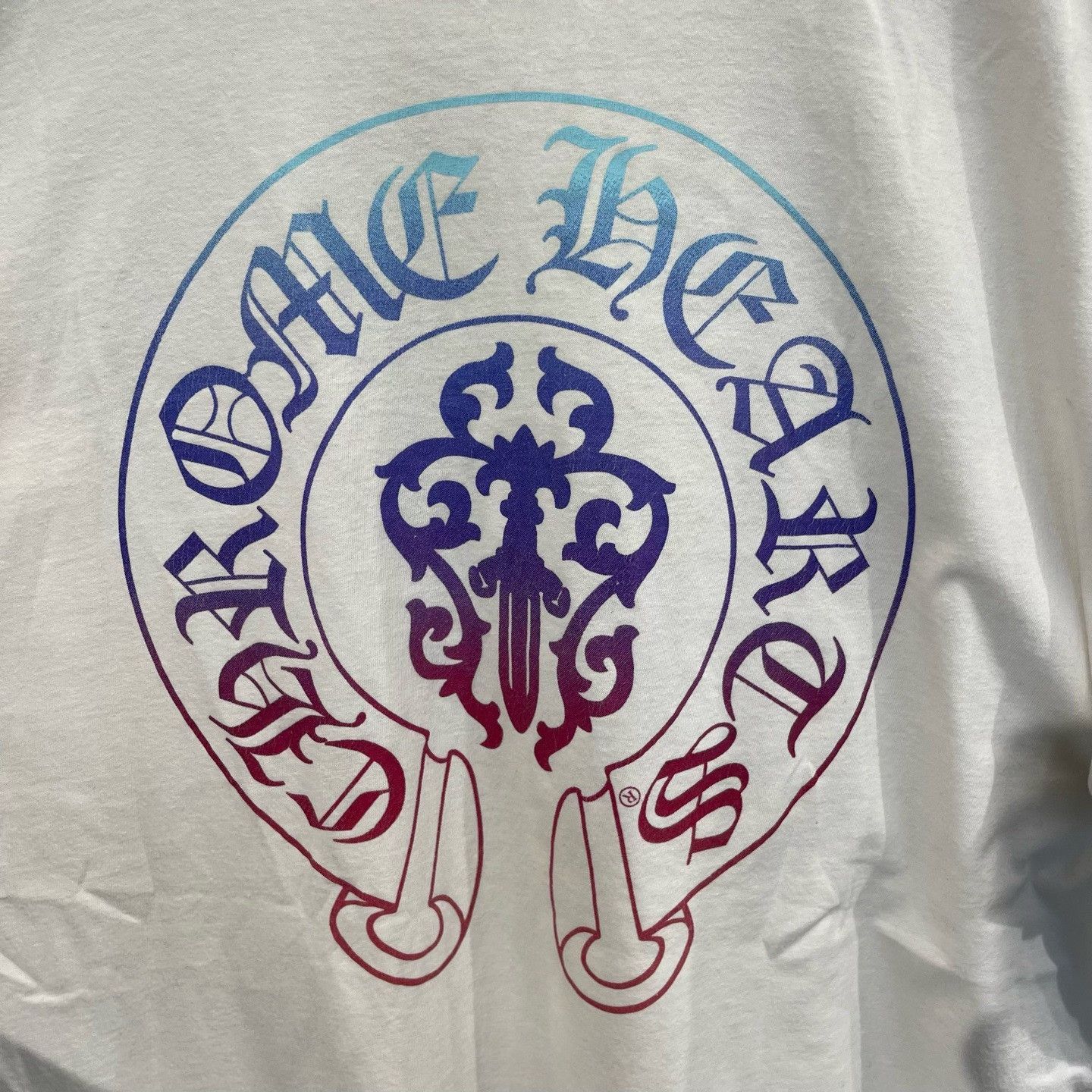 Chrome Hearts Chrome Hearts Gradient Horseshoe T-Shirt XL Size US XL / EU 56 / 4 - 7 Thumbnail