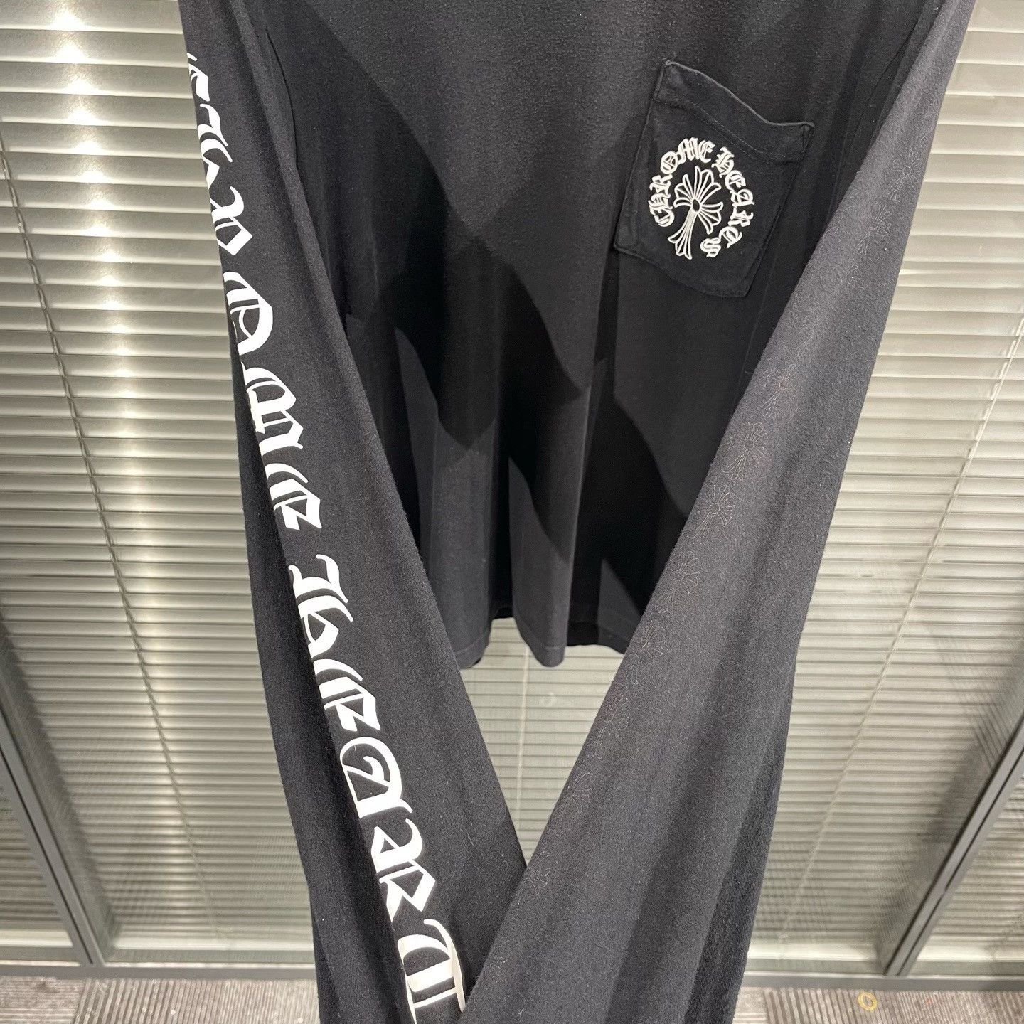 Chrome Hearts Chrome Hearts Cross Logo Long Sleeve T-Shirt M Size US M / EU 48-50 / 2 - 6 Thumbnail