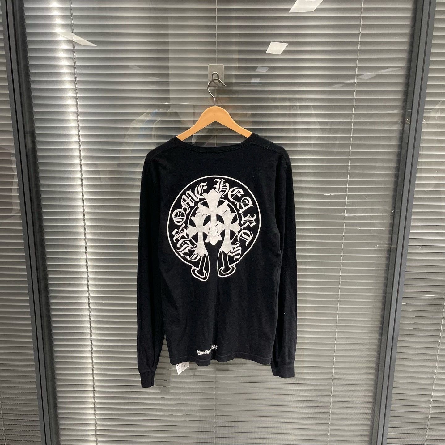 Chrome Hearts Chrome Hearts Horseshoe Logo Long Sleeve T-Shirt M Size US M / EU 48-50 / 2 - 2 Thumbnail