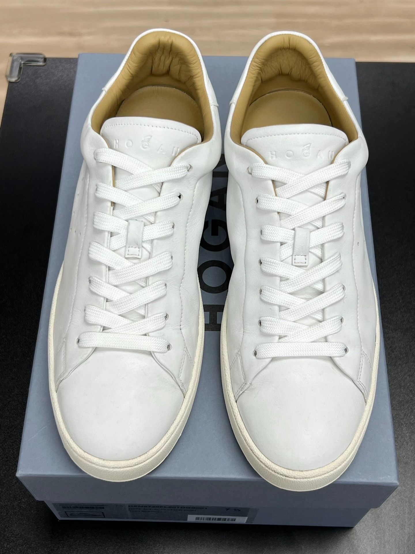 Hogan Hogan Retro White Lowtop Sneakers 8.5 Men Size US 8.5 / EU 41-42 - 3 Thumbnail