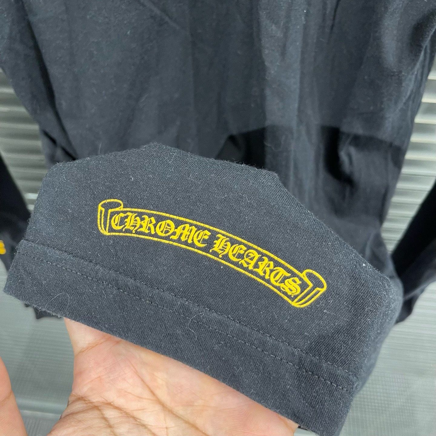 Chrome Hearts Chrome Hearts Yellow Script Long Sleeve T-Shirt Size S Size US S / EU 44-46 / 1 - 7 Thumbnail
