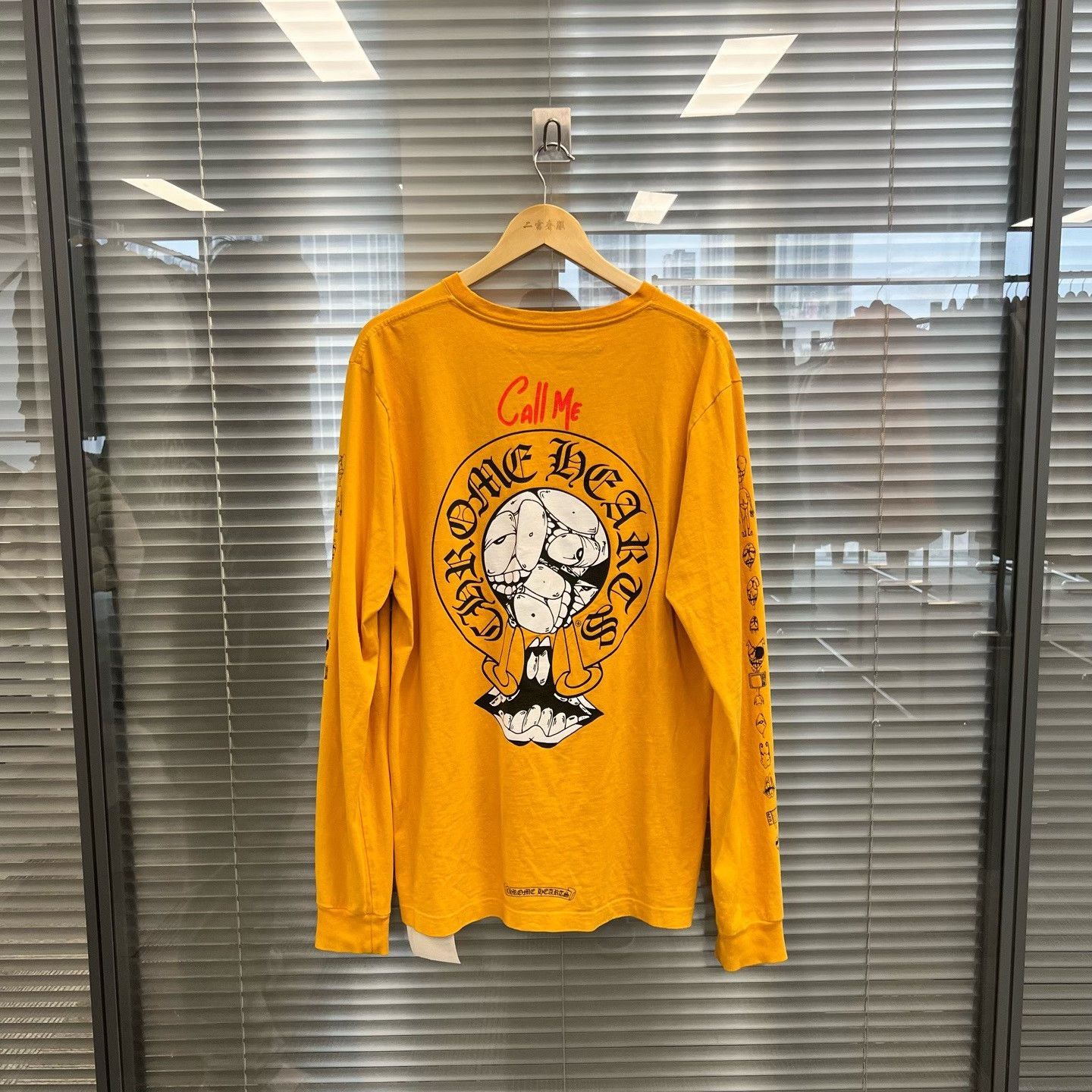 Chrome Hearts Chrome Hearts Matty Boy Orange Long Sleeve T-Shirt L Size US L / EU 52-54 / 3 - 2 Thumbnail