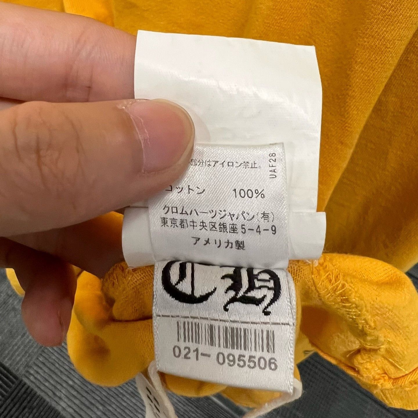 Chrome Hearts Chrome Hearts Matty Boy Orange Long Sleeve T-Shirt L Size US L / EU 52-54 / 3 - 4 Thumbnail