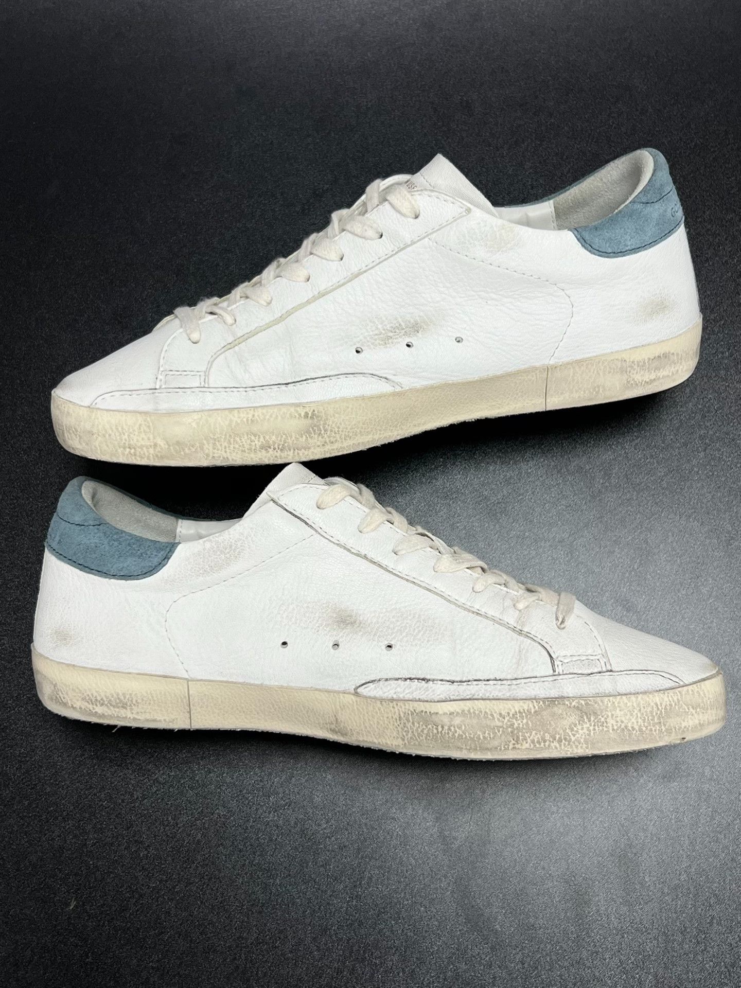 Golden Goose Golden Goose Blue Lowtop Sneakers 8 Men Size US 8 / EU 41 - 6 Thumbnail