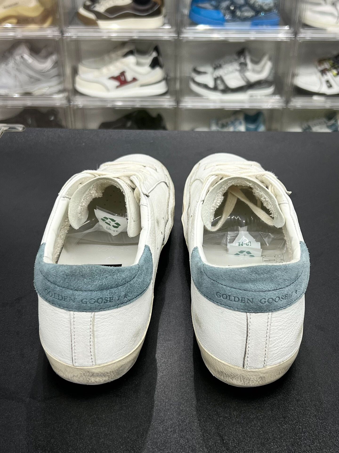 Golden Goose Golden Goose Blue Lowtop Sneakers 8 Men Size US 8 / EU 41 - 7 Thumbnail