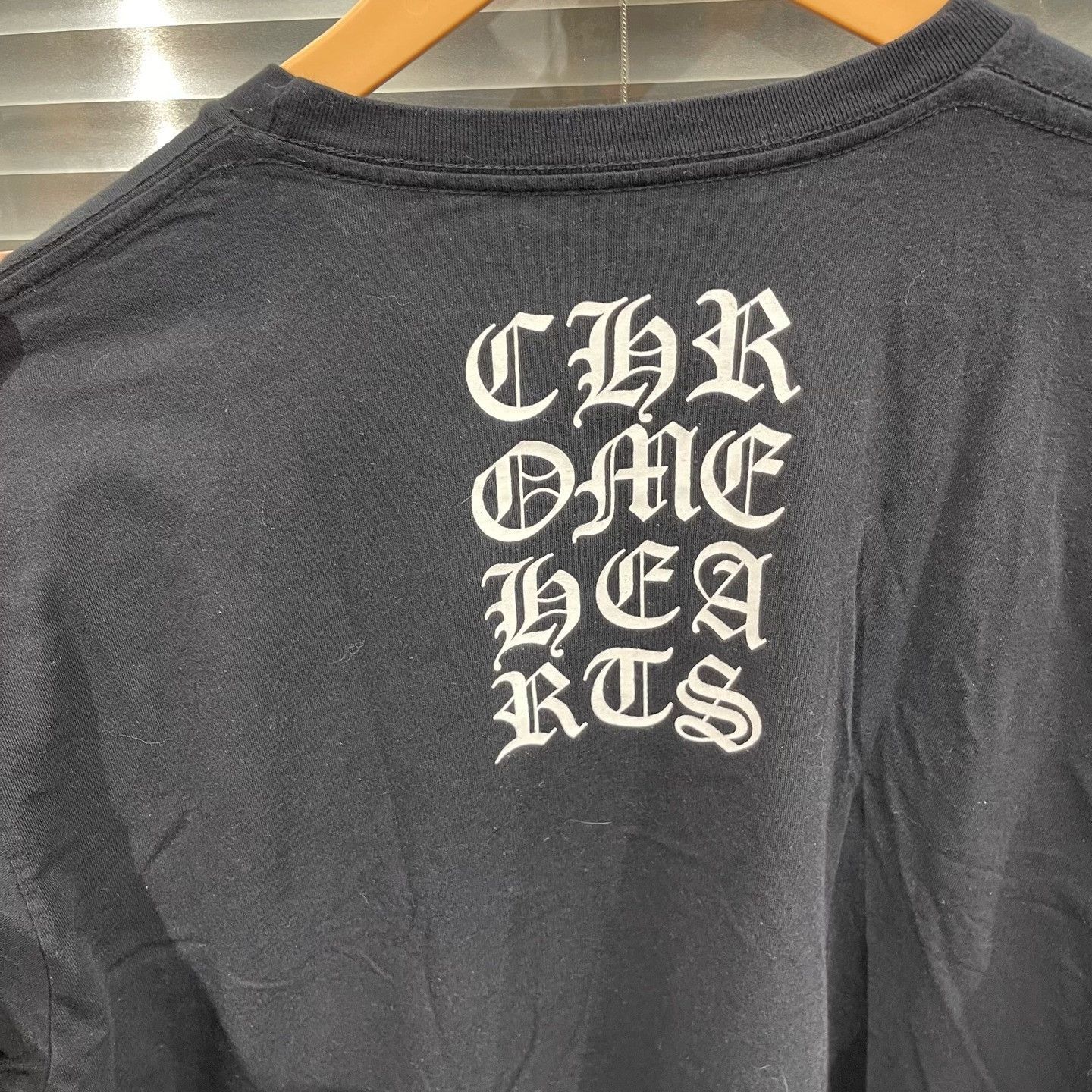 Chrome Hearts Chrome Hearts Gothic Script Pocket T-Shirt L Size US L / EU 52-54 / 3 - 6 Thumbnail