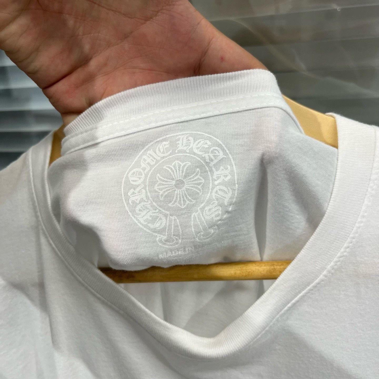 Chrome Hearts Chrome Hearts Floral Horseshoe Long Sleeve Shirt M Size US M / EU 48-50 / 2 - 8 Thumbnail