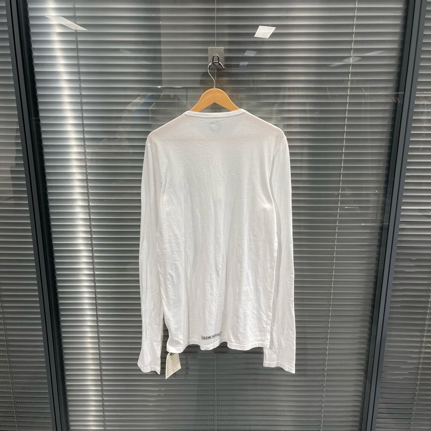 Chrome Hearts Chrome Hearts Silver Button Cross Long Sleeve T-Shirt M Size US M / EU 48-50 / 2 - 3 Thumbnail