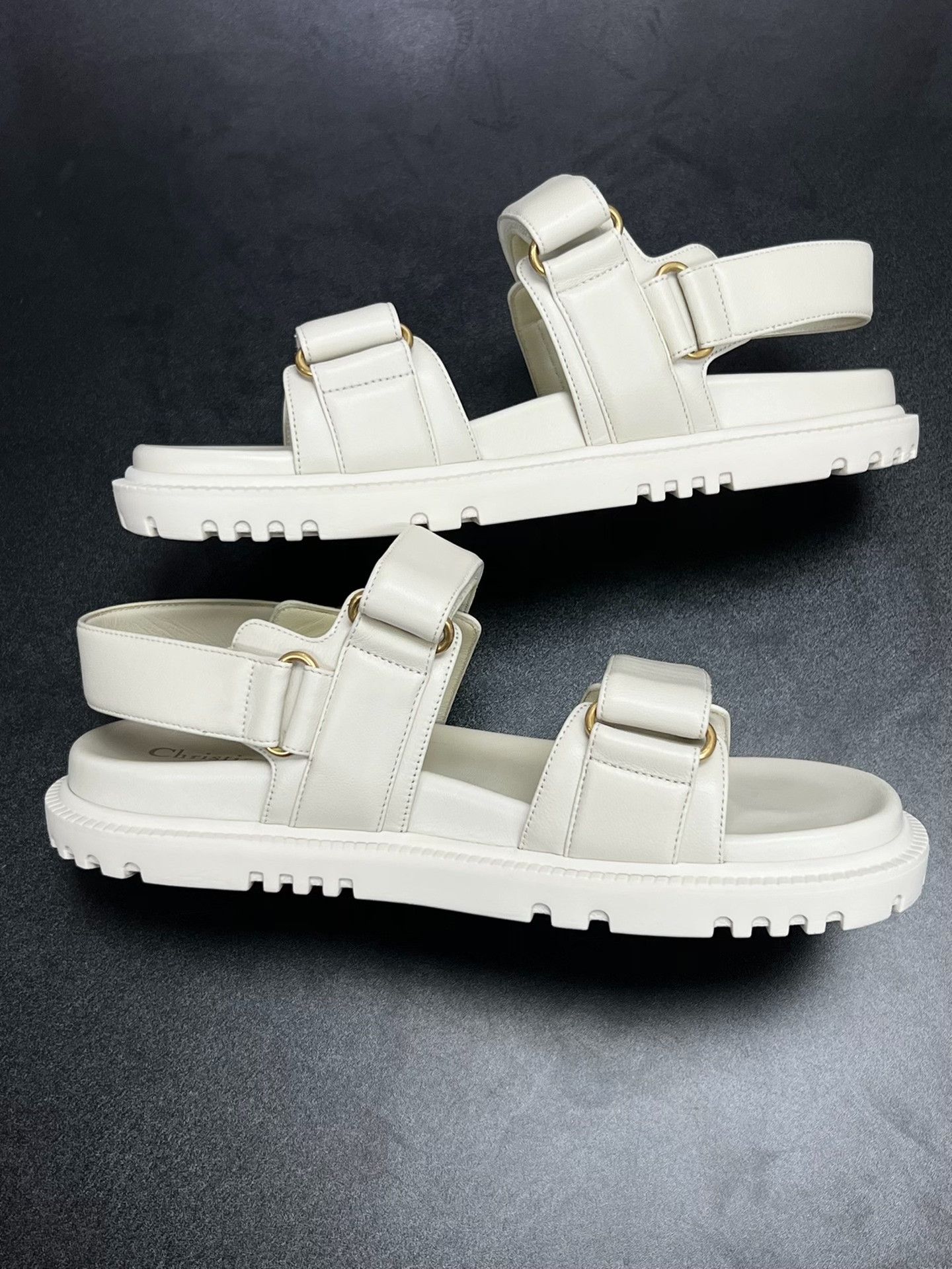 Dior Dior White Sandals us_8 Women Size US 8 / IT 38 - 6 Thumbnail