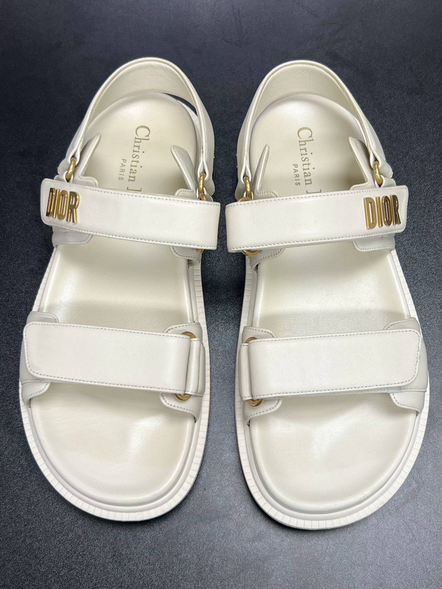 Dior Dior White Sandals us_8 Women Size US 8 / IT 38 - 3 Thumbnail