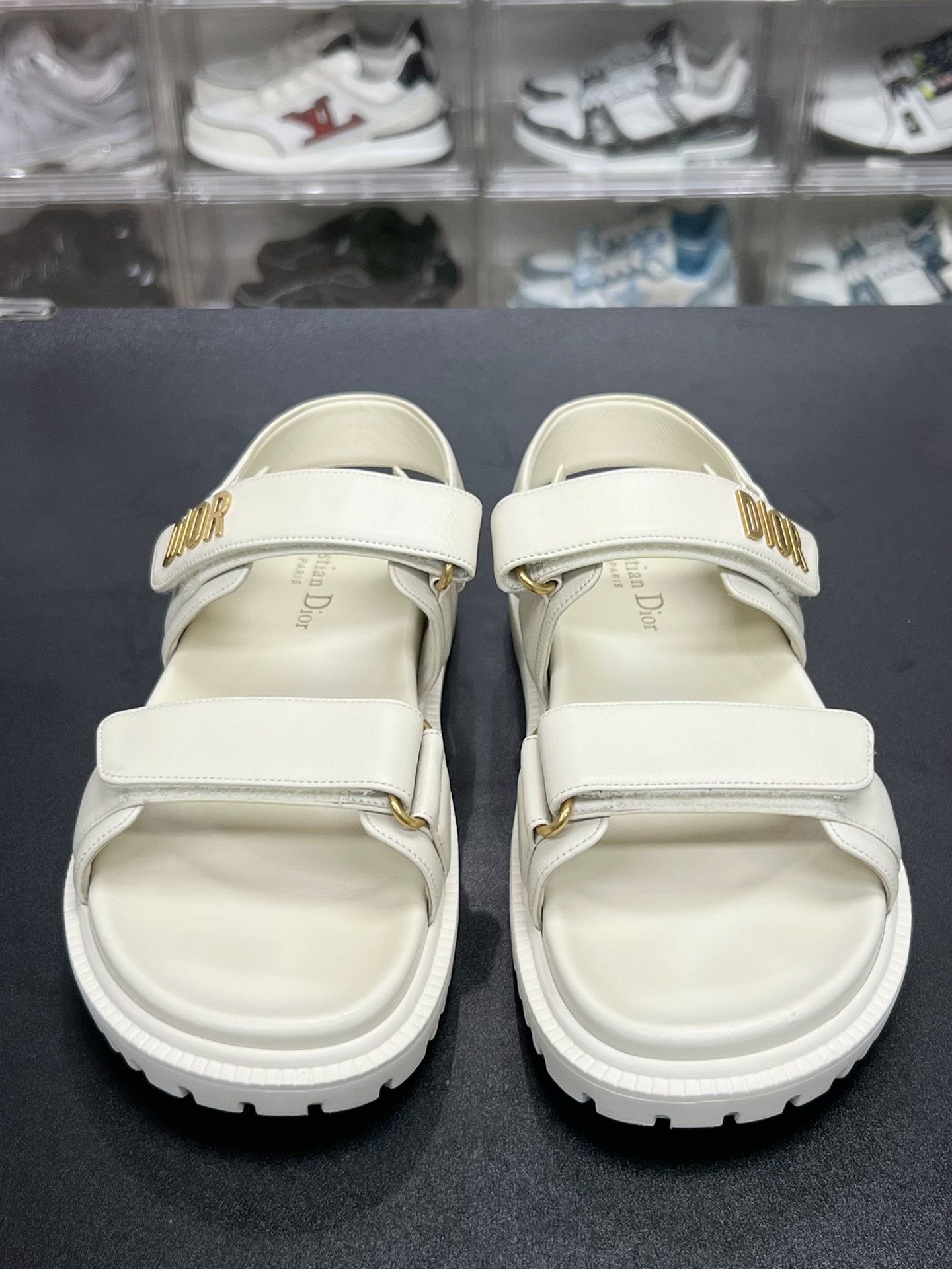 Dior Dior White Sandals us_8 Women Size US 8 / IT 38 - 2 Thumbnail
