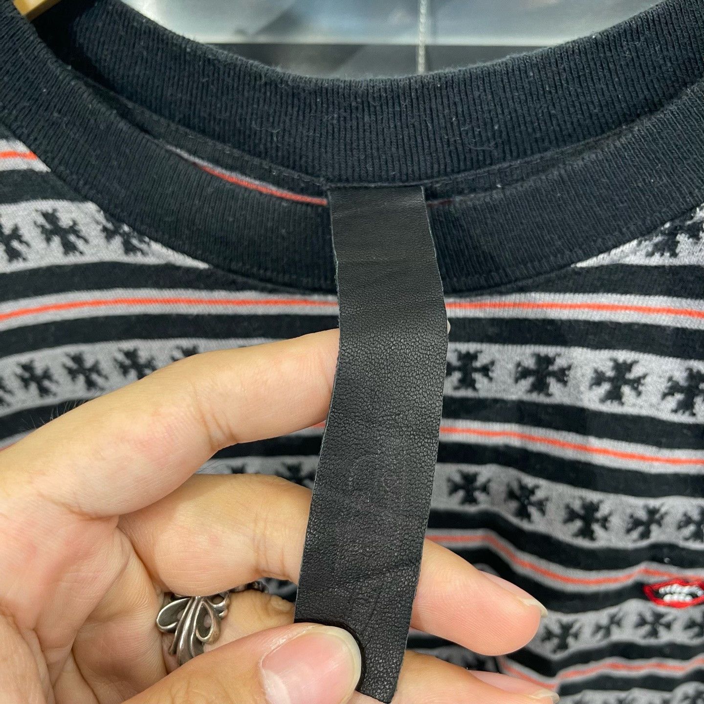 Chrome Hearts Chrome Hearts Matty Boy Chomper Striped T-Shirt S Size US S / EU 44-46 / 1 - 4 Thumbnail