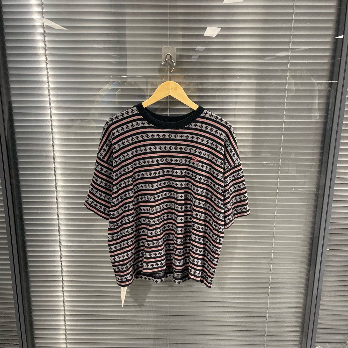 Chrome Hearts Chrome Hearts Matty Boy Chomper Striped T-Shirt S Size US S / EU 44-46 / 1 - 2 Thumbnail