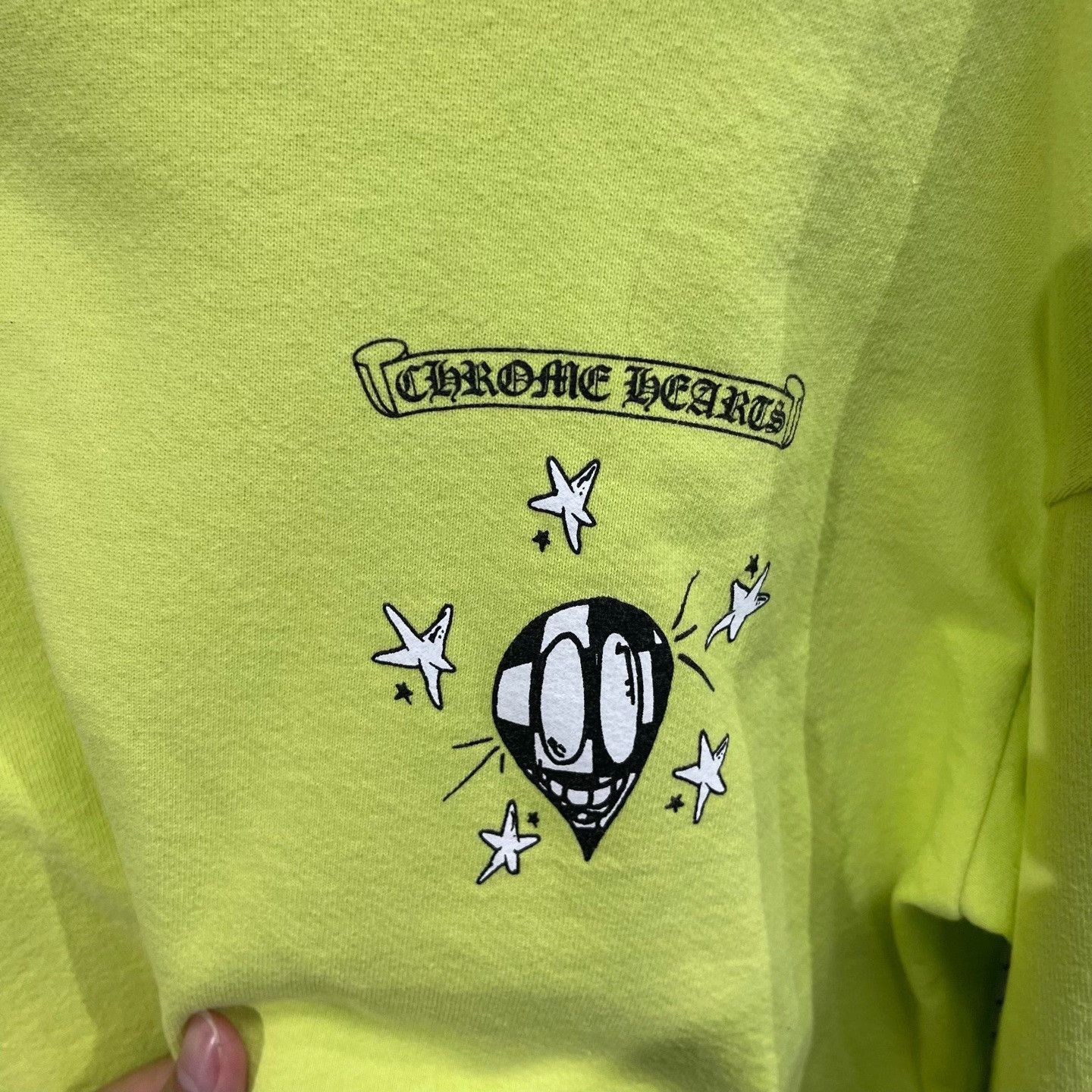 Chrome Hearts Chrome Hearts Matty Boy Lime Green Sweatshirt L Size US L / EU 52-54 / 3 - 5 Thumbnail