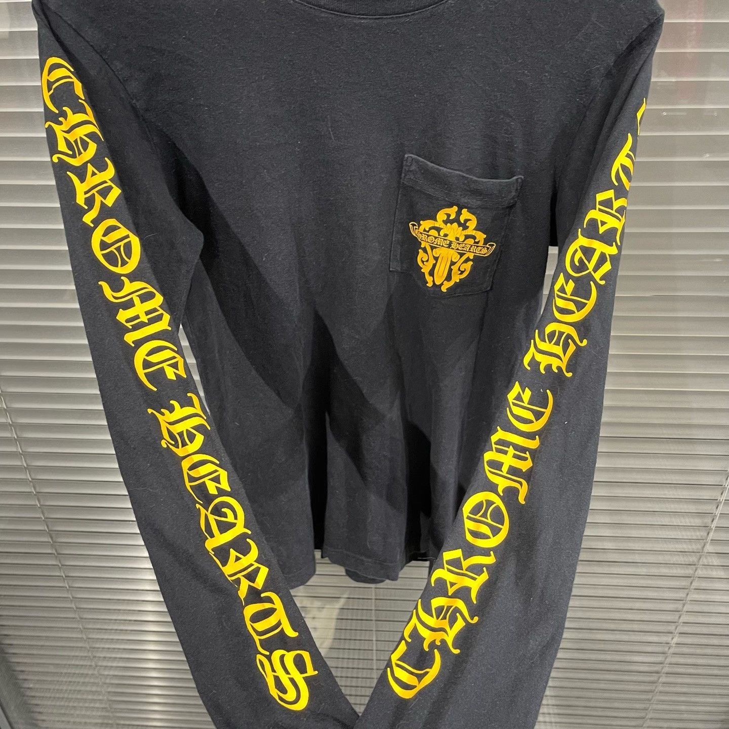 Chrome Hearts CHROME HEARTS Yellow Sword Long Sleeve T-Shirt Size S Size US S / EU 44-46 / 1 - 7 Thumbnail
