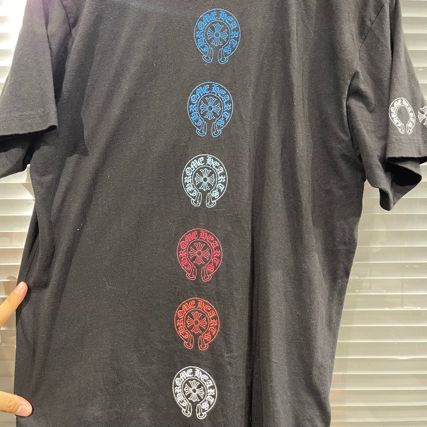 Chrome Hearts Chrome Hearts Multicolor Horseshoe T-Shirt Size M Size US M / EU 48-50 / 2 - 7 Thumbnail