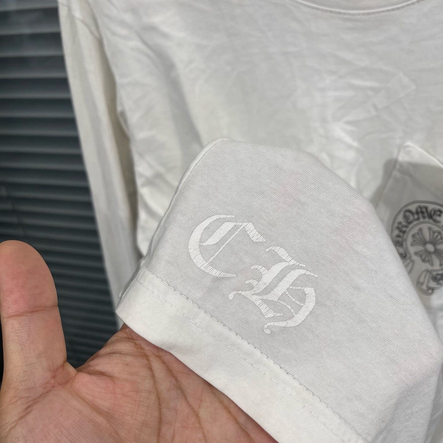 Chrome Hearts Chrome Hearts Las Vegas Pocket Long Sleeve Shirt Size M Size US M / EU 48-50 / 2 - 6 Thumbnail