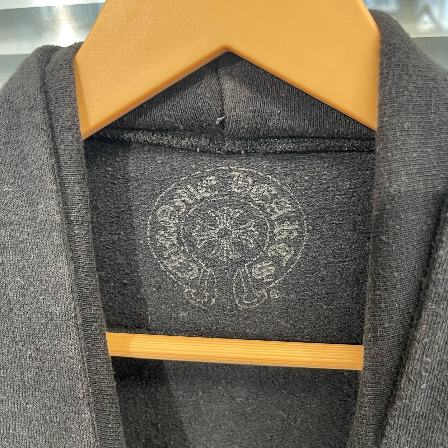 Chrome Hearts Chrome Hearts Leather Cross Patch Half-Zip Hoodie L Size US L / EU 52-54 / 3 - 5 Thumbnail