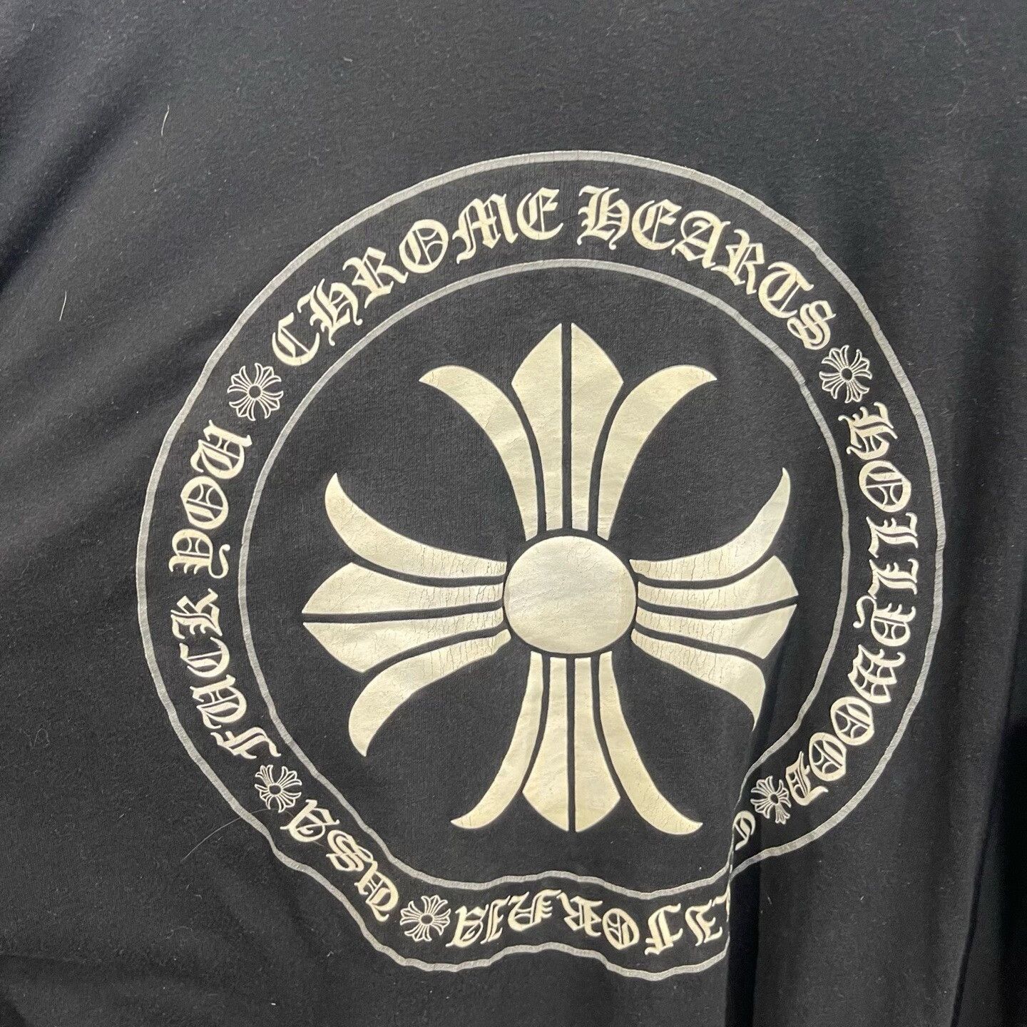 Chrome Hearts Chrome Hearts Cross Logo Long Sleeve T-Shirt XL Size US XL / EU 56 / 4 - 7 Thumbnail