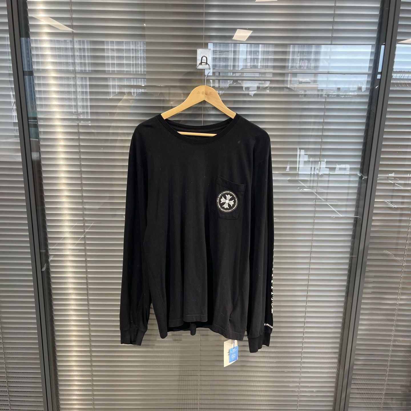 Chrome Hearts Chrome Hearts Cross Logo Long Sleeve T-Shirt XL Size US XL / EU 56 / 4 - 3 Thumbnail