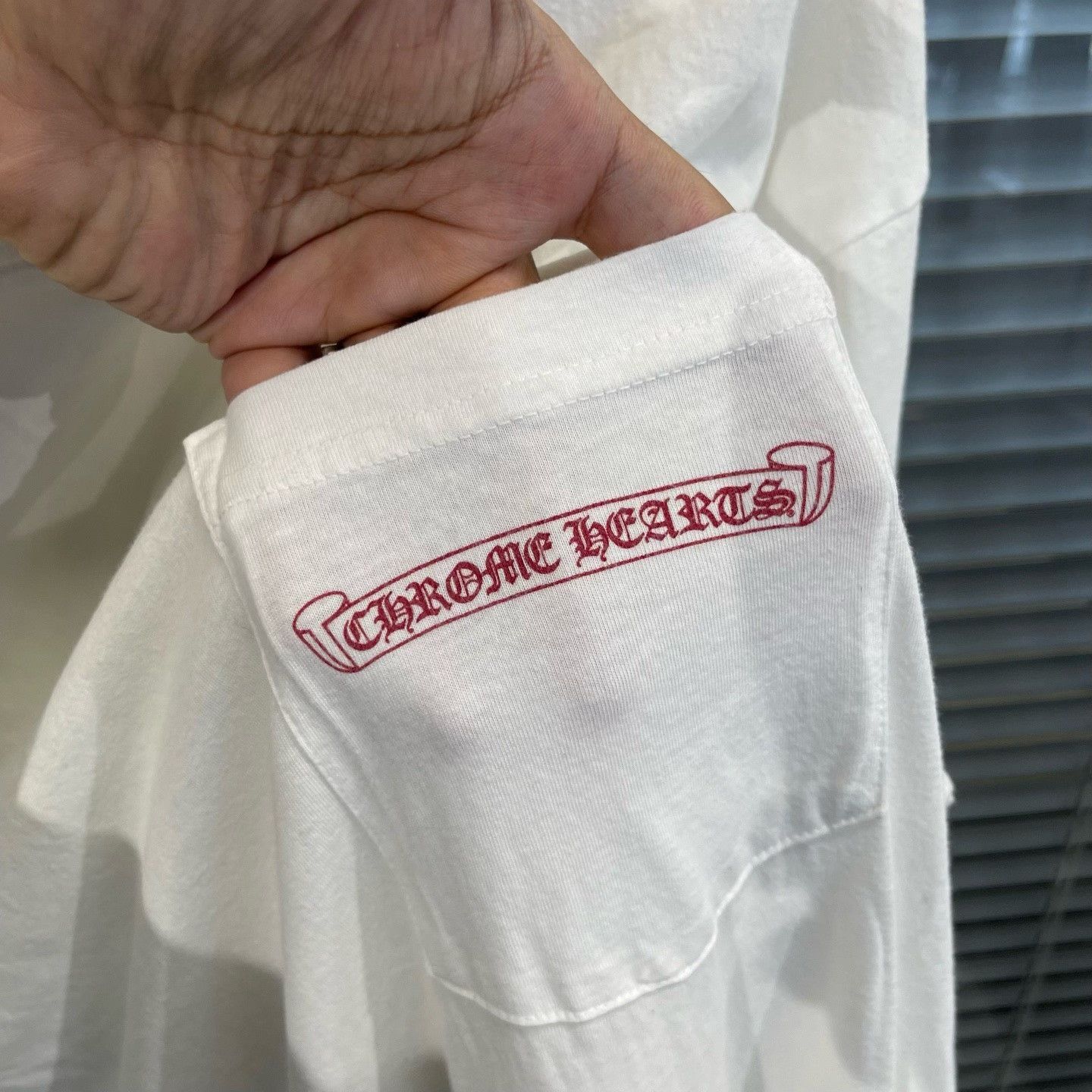 Chrome Hearts Chrome Hearts Red Cross Logo Long Sleeve T-Shirt XL Size US XL / EU 56 / 4 - 5 Thumbnail