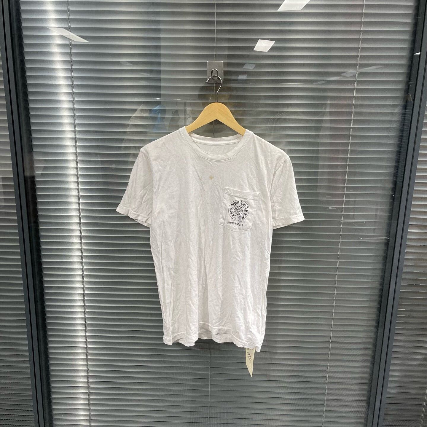Chrome Hearts Chrome Hearts New York Horseshoe Pocket T-Shirt M Size US M / EU 48-50 / 2 - 3 Thumbnail