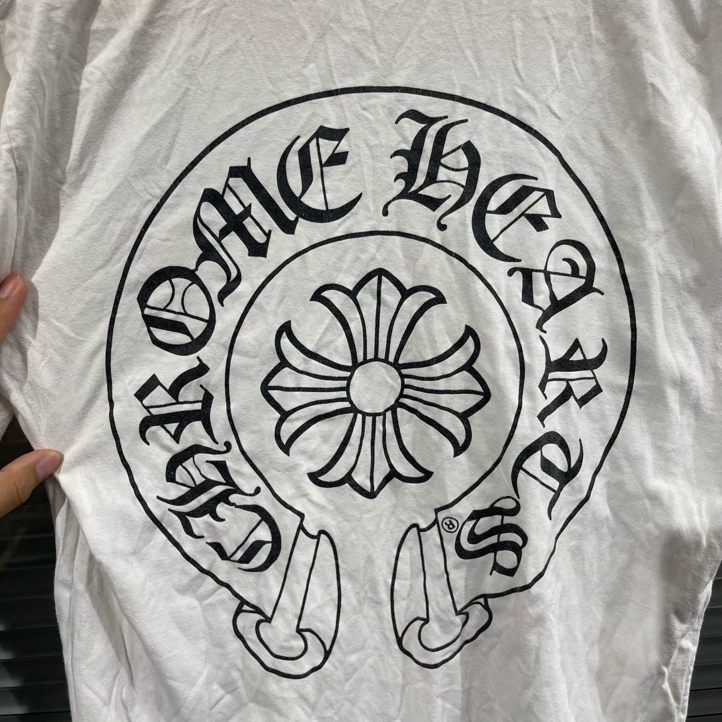 Chrome Hearts Chrome Hearts New York Horseshoe Pocket T-Shirt M Size US M / EU 48-50 / 2 - 6 Thumbnail
