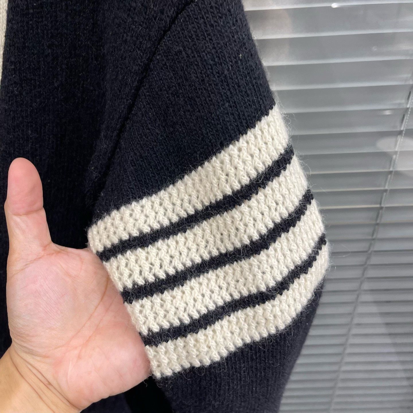 Thom Browne Thom Browne 4-Bar Mohair Knit Cardigan 40 Size US M / EU 48-50 / 2 - 5 Thumbnail