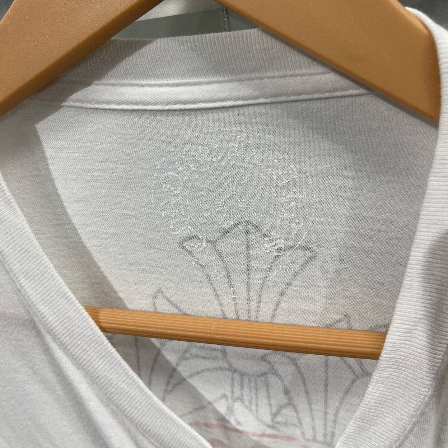 Chrome Hearts Chrome Hearts Red Horseshoe Pocket T-Shirt US L Size US L / EU 52-54 / 3 - 4 Thumbnail